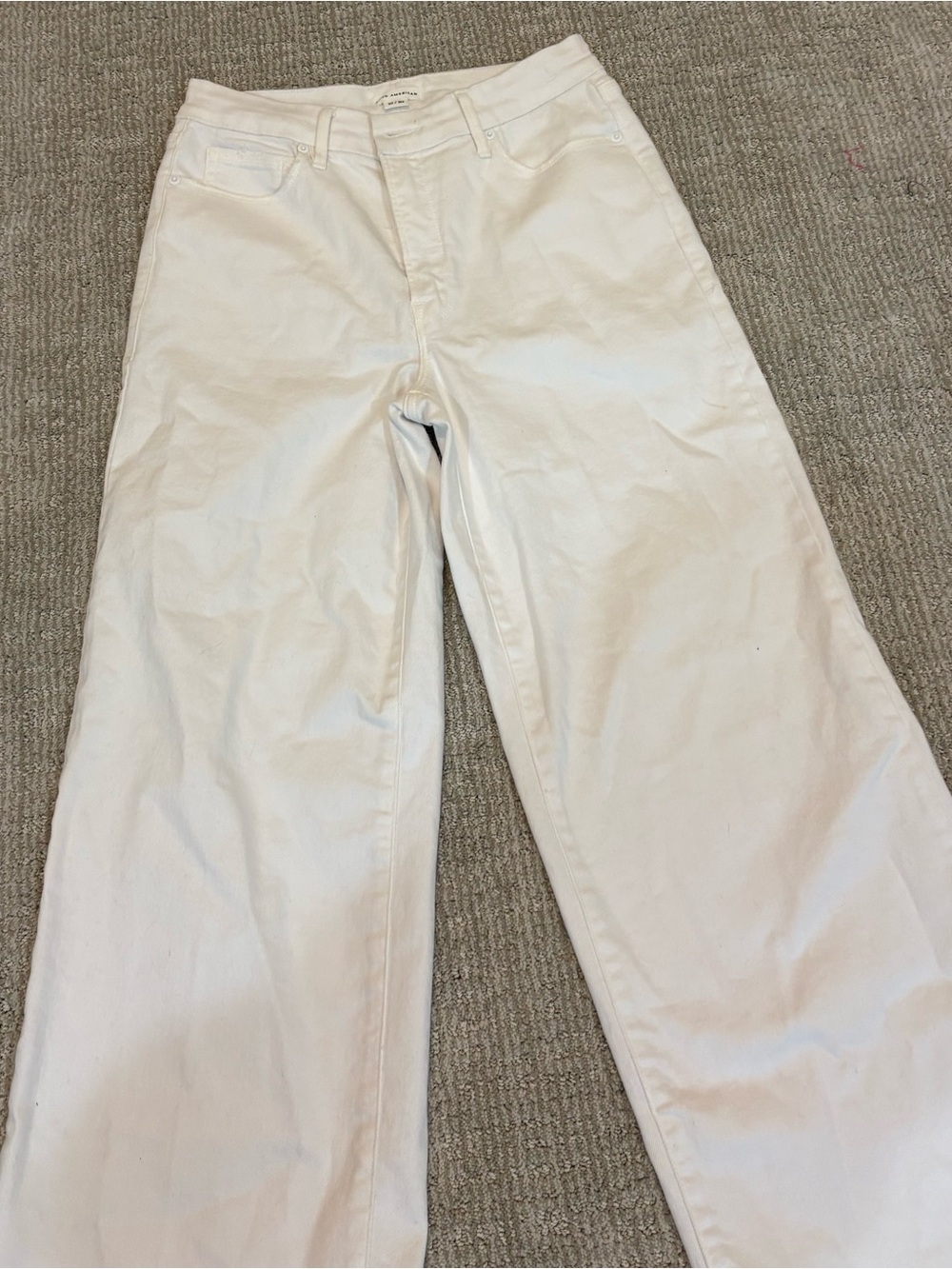 Good American Off-White Wide leg